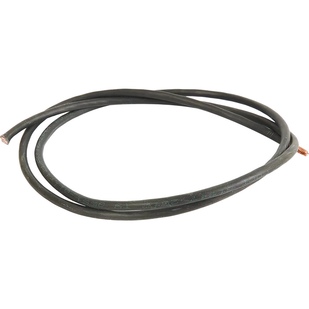 ОРЕОЛ Кабель ПуГВнг(А)-LS 1x6 черный для электромонтажа 83595374 STLM-1109918 - Вид №1