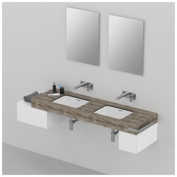 T3259BH Прямоугольное зеркало со светодиодной подсветкой 50х70 см Ideal Standard MIRROR&LIGHT  - Вид №2