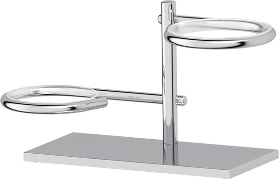 DOM 005 Держатель стакана/дозатора жидкого мыла и мыльницы настольный ELLUX Domino