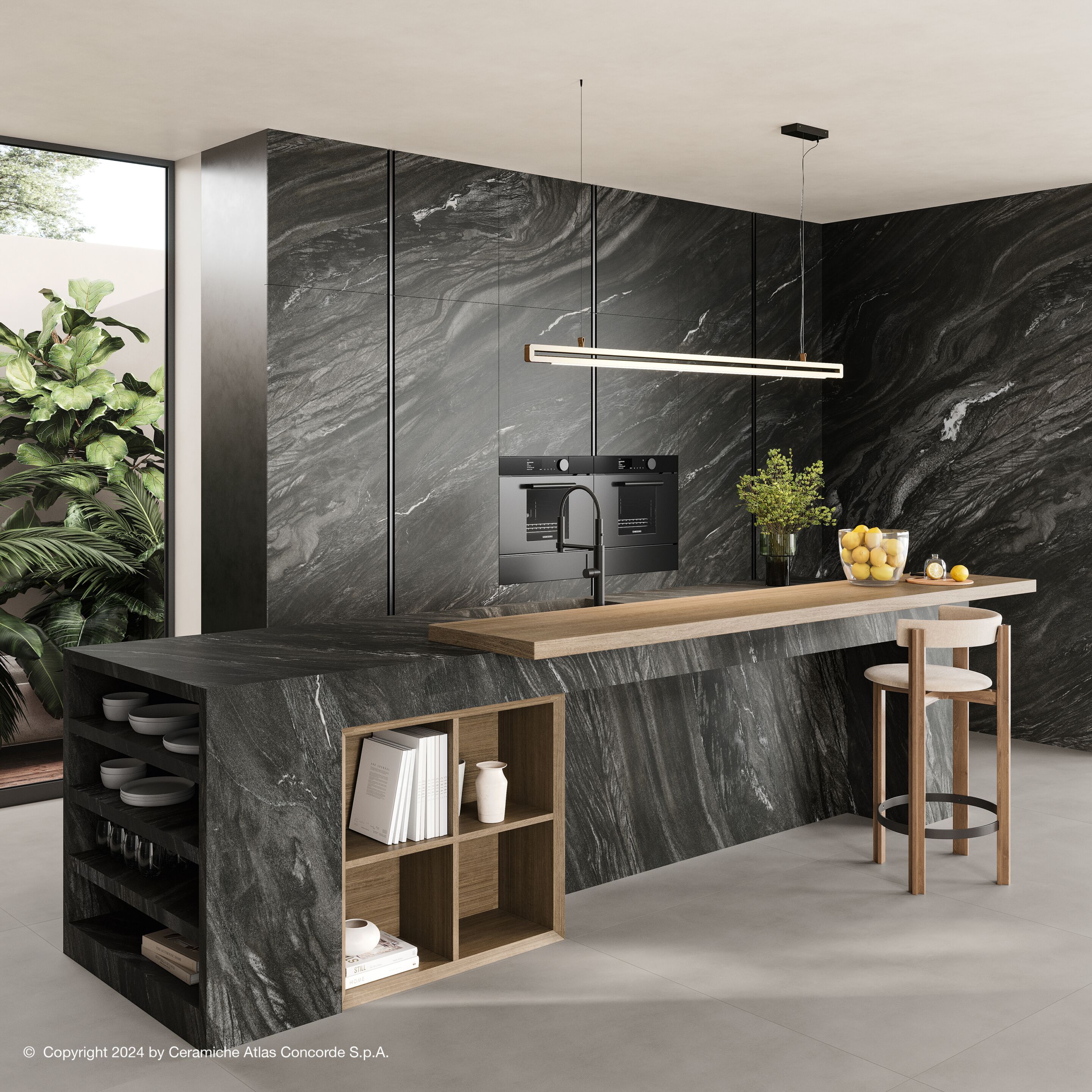 Пол / керамогранит с мраморным эффектом Atlas Concorde Marvel Diva ARCH-00083250 - Вид №37