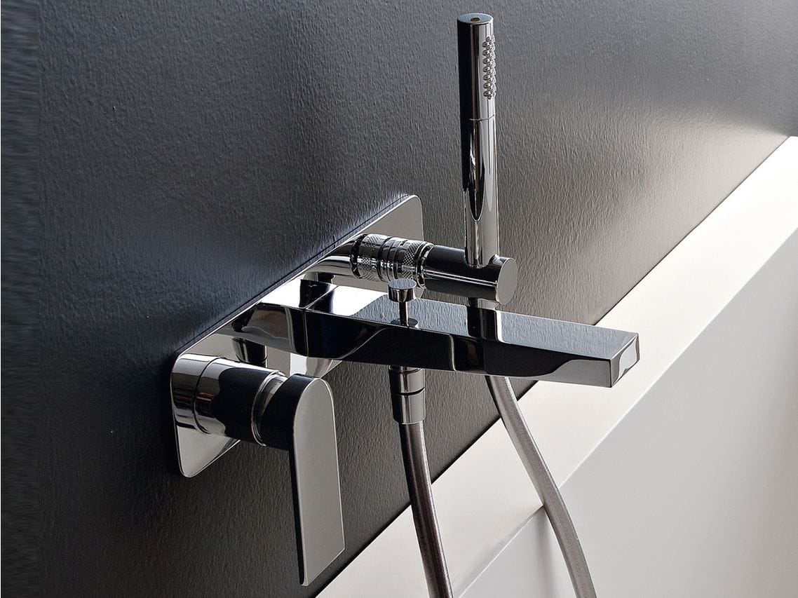 Настенный смеситель для ванны с переключателем Zazzeri 100 ARCH-00101292 - Вид №1