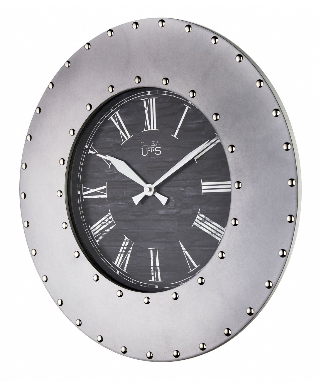 Часы настенные серые Tomas Stern 9033 TOMAS STERN ДИЗАЙНЕРСКИЕ 00-3872778 Серый  - Вид №1