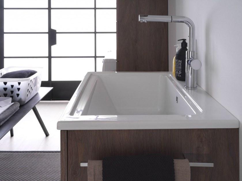 Ideagroup Постирочный шкаф из меламина для стиральной машины Kandy sun-id-1475396 - Вид №1