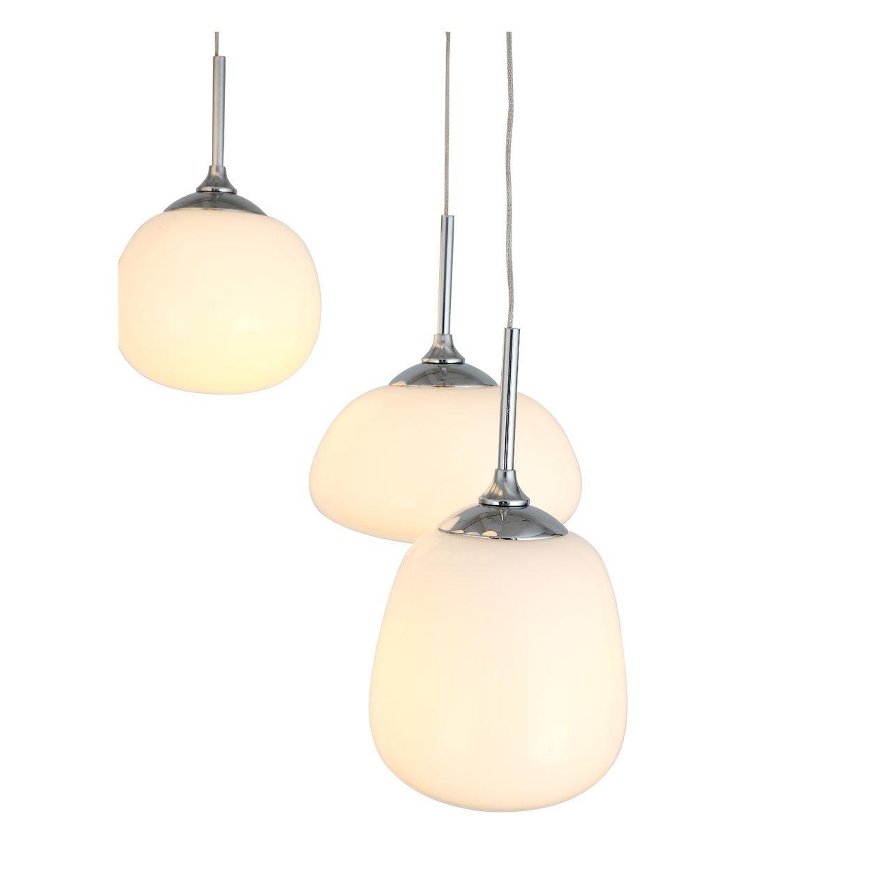 Подвесная светодиодная люстра ST Luce Candido SL331.503.06 ST LUCE ДИЗАЙНЕРСКИЕ, CANDIDO 187752 Белый  - Вид №1