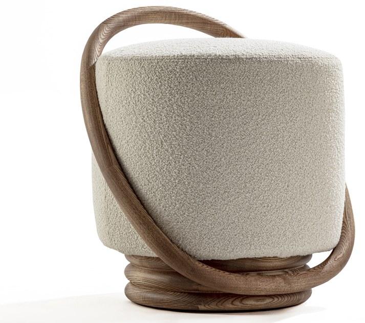 Porada Пуф из круглой ткани с обивкой Twenty sun-id-1509561 - Вид №1