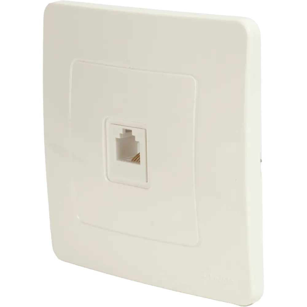 Телефонная розетка встраиваемая Systeme Electric Blanca RJ11 цвет молочный 86728836 STLM-2006479 - Вид №1