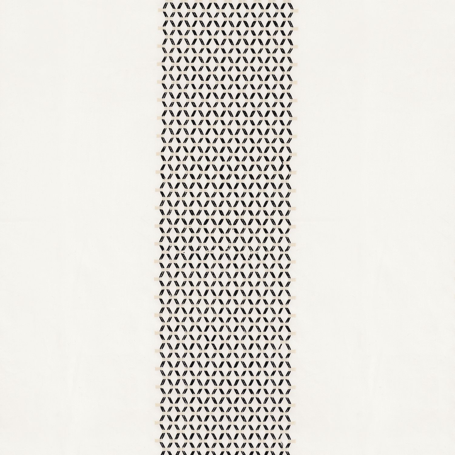 Хлопчатобумажная ткань с графическим рисунком Casamance Porte des Lilas ARCH-00014649 - Вид №3