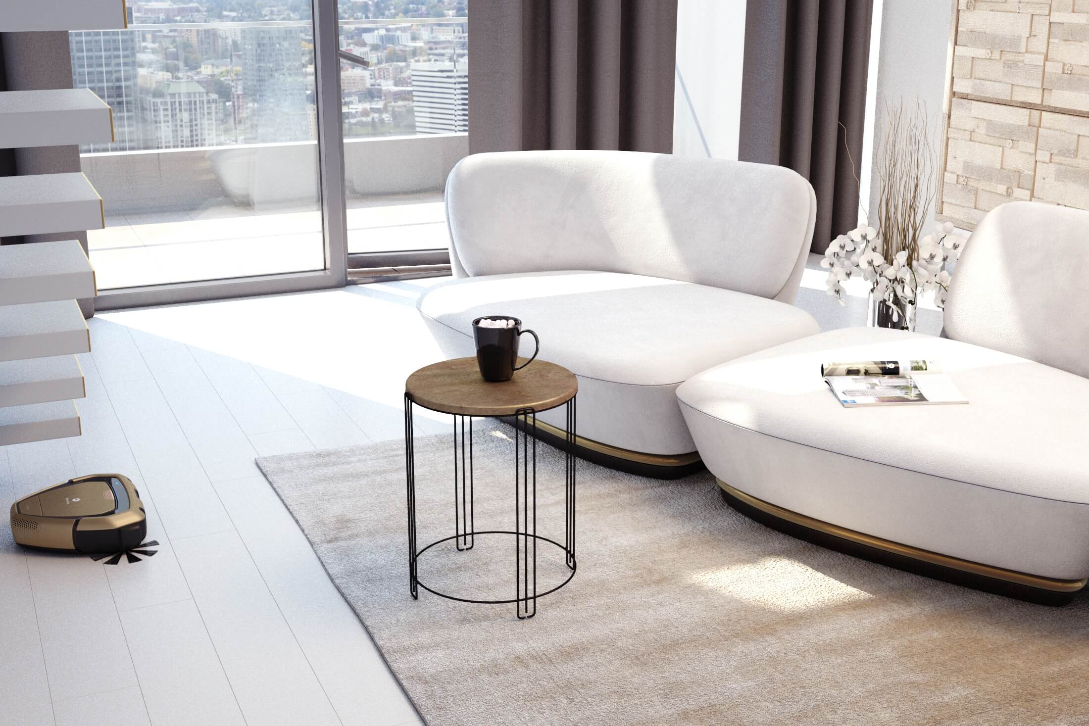 Столик журнальный SHT-CT53-1 Santreyd  - Вид №5