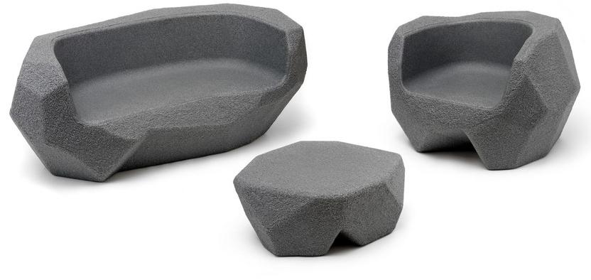 Magis Кресло полиэтиленовое с подлокотниками Piedras sun-id-1465388 - Вид №1