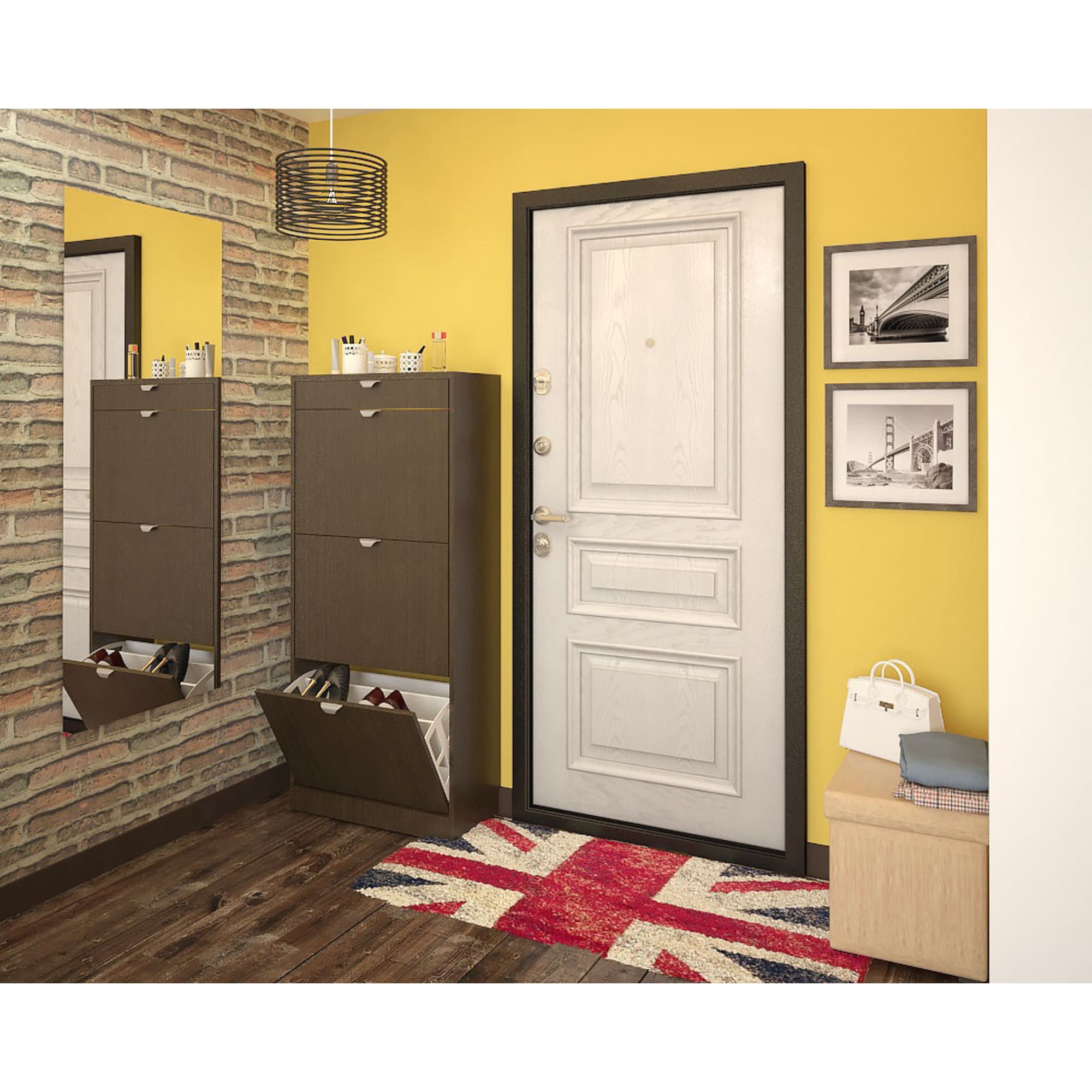 18334455 Плинтус напольный ПВХ 47 мм 2.5 м цвет дуб палёный Santreyd  - Вид №2