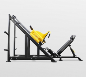 PL-1717 Bronze gym pl-1717 жим ногами по углом 45 градусов Bronze Gym Plate load  - Вид №1