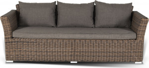 KS3С2T-4-SET brown "Капучино" лаунж-зона из искусственного ротанга, цвет коричневый 4SIS