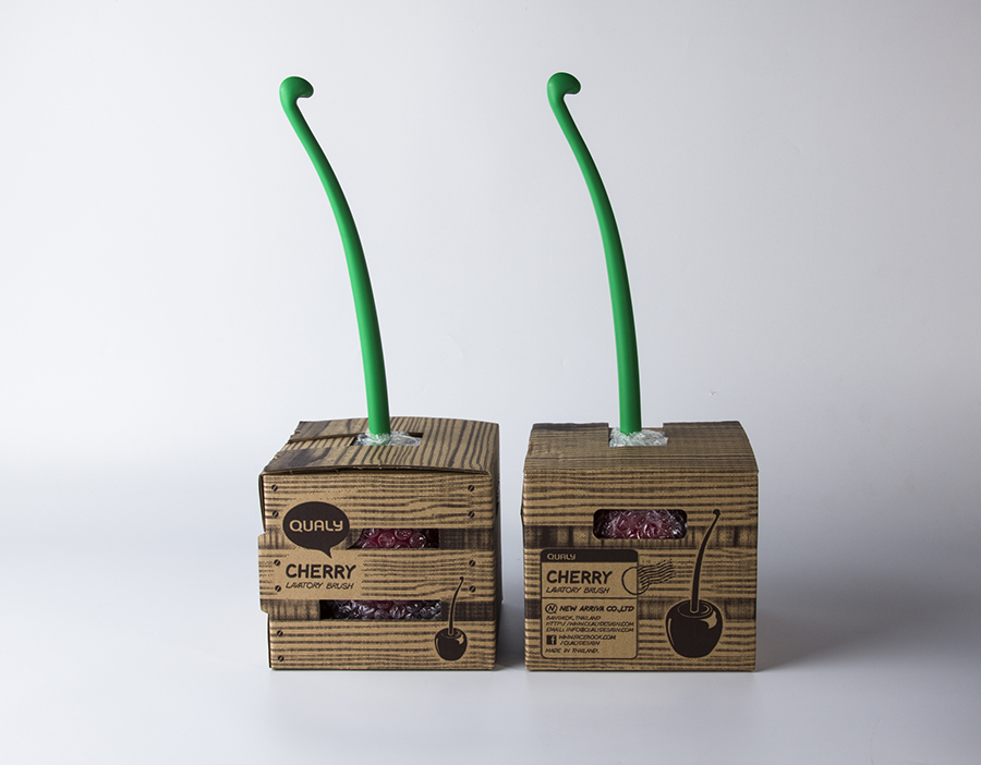 Ёршик туалетный Cherry Qualy QL10120RD - Вид №7