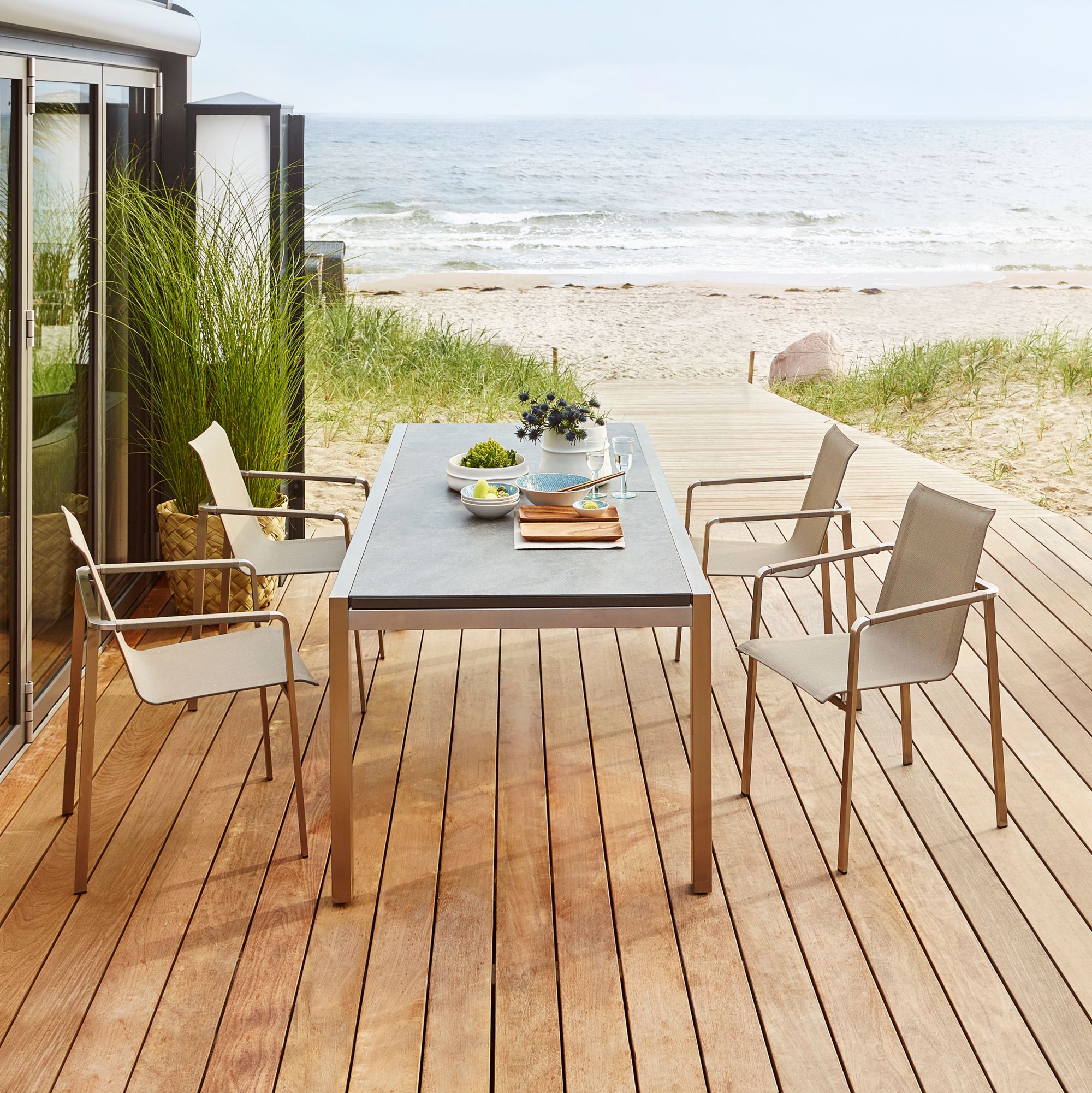 Штабелируемый садовый стул с подлокотниками solpuri Джаз ARCH-00058435 - Вид №4