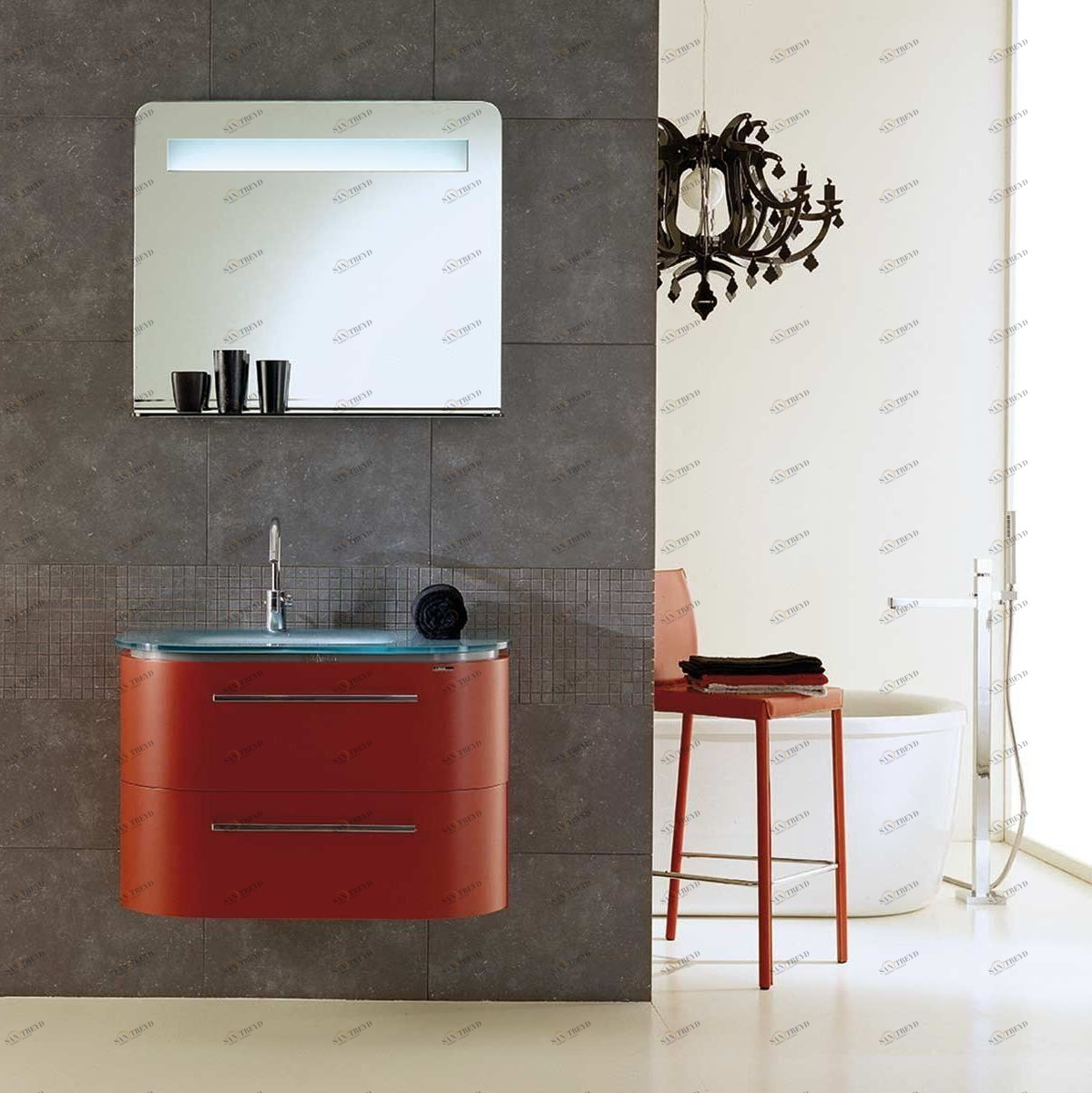 DAY4 Комплект мебели cm 86 Berloni Bagno 43253