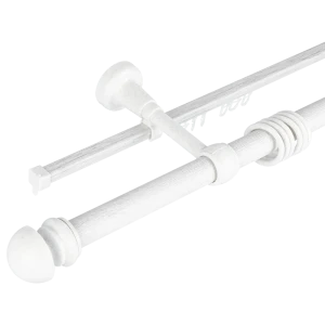 Карниз с шиной Санторини 240 см пластик