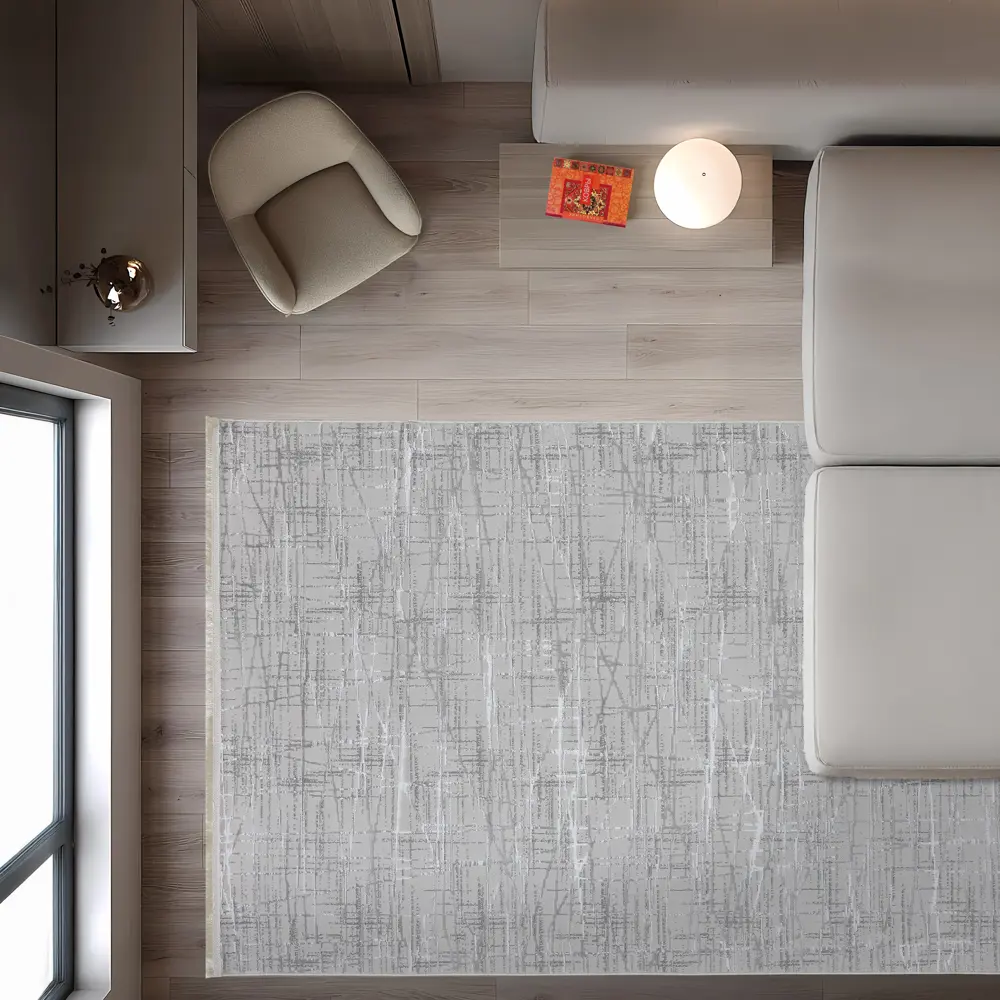 Ковер Роялтафт Терра 160x230 см полиэстер 84712_20552 цвет серый STLM-2208728