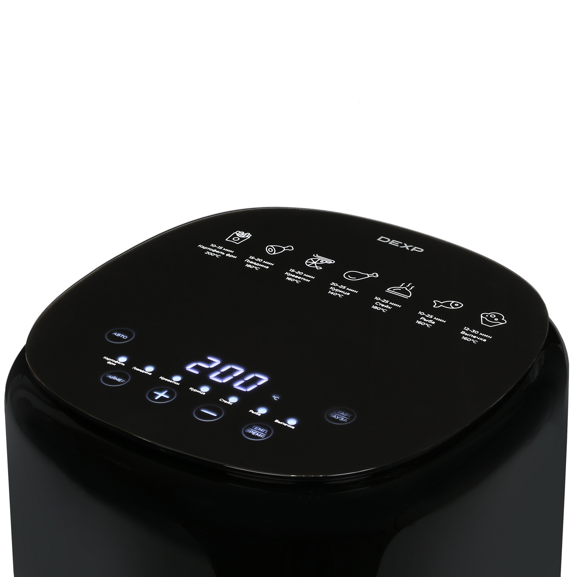 5415737 Аэрогриль DEXP AGR-1503 черный STDN-0125292 - Вид №5