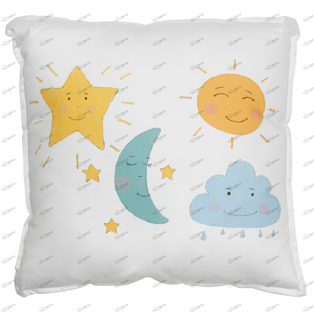 Наволочка Небо VAMVIGVAM  281802 Белый Santreyd 