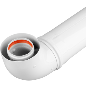 KRATS Дымоходная труба KTL-01-075 60×100 мм для систем отвода дыма 84877157