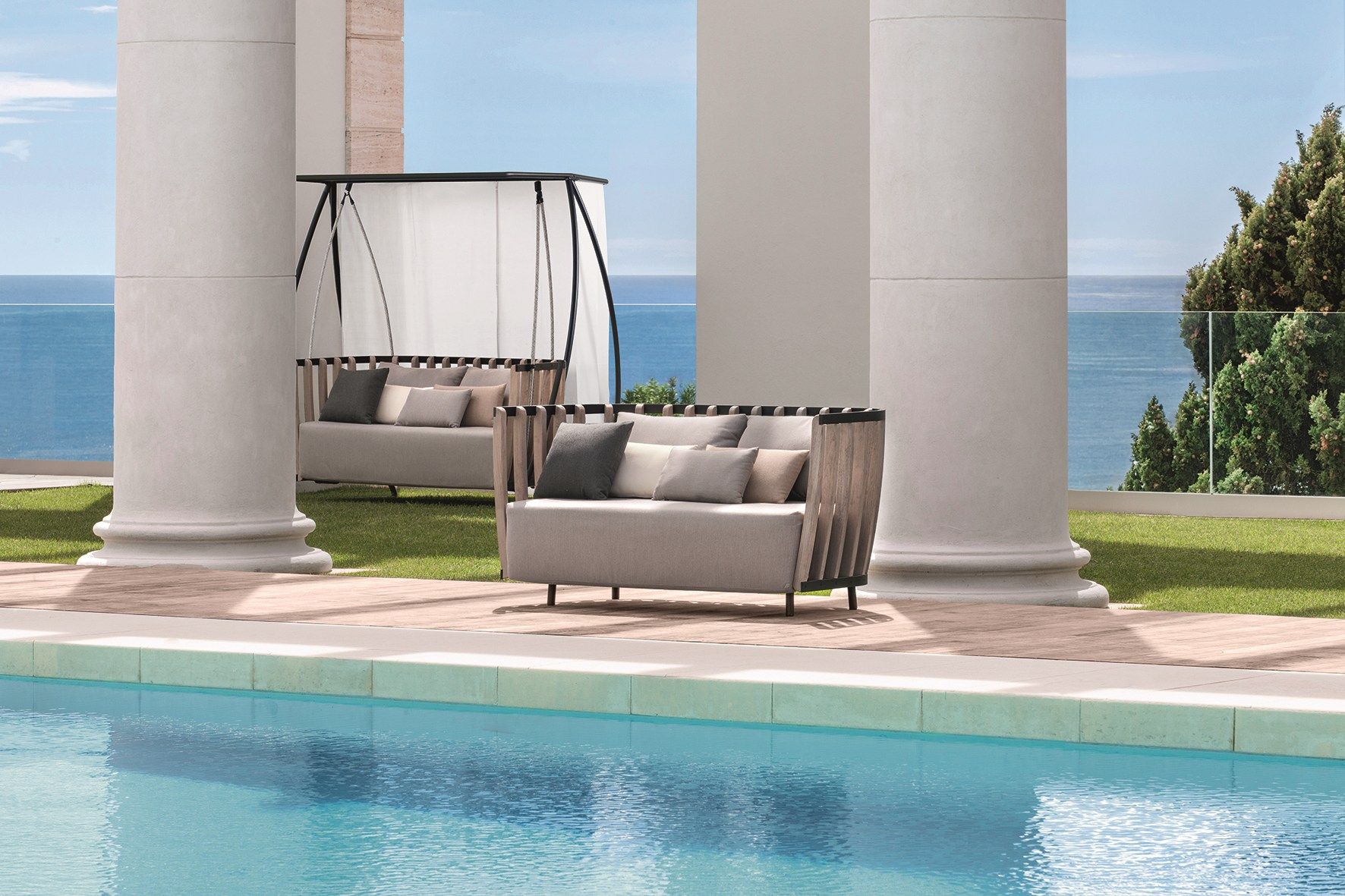 2-местный садовый диван Ethimo ARCH-00098742 - Вид №3