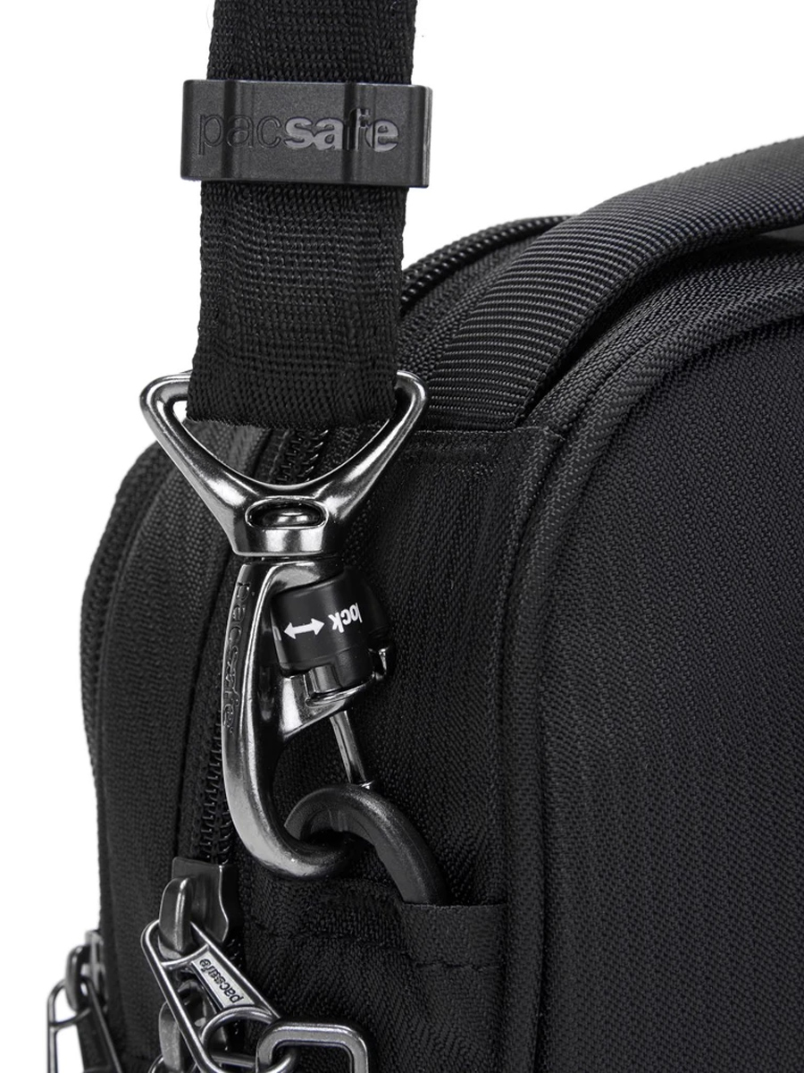 40115138 Сумка-антивор LS100 ECONYL® Anti-Theft Recycled Crossbody Bag PacSafe Metrosafe  - Вид №7