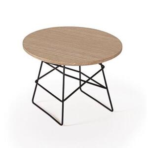 Столик Grids из светлого дуба, 35 см