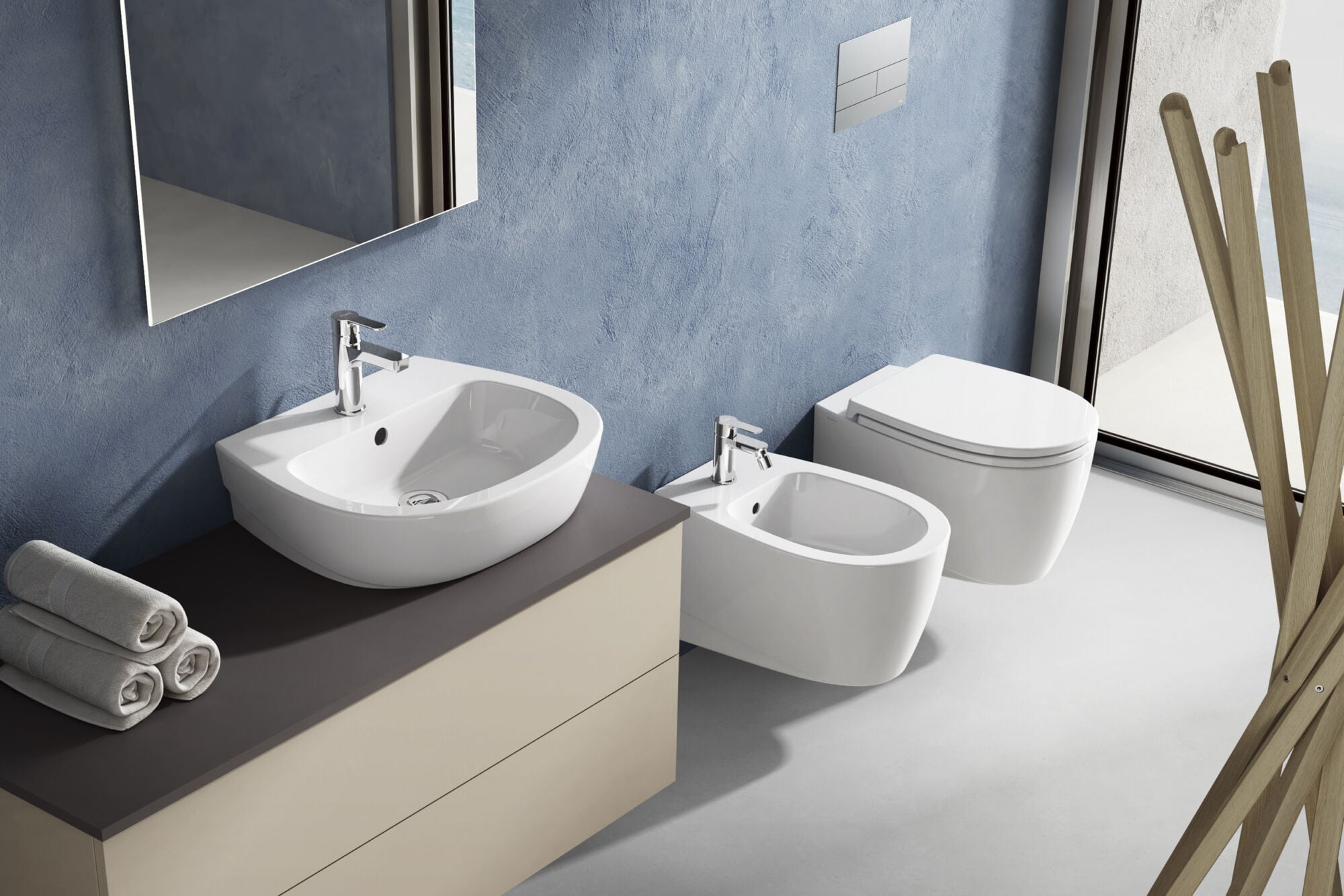 Керамический подвесной туалет без бриды Ceramica Dolomite Demy ARCH-00146512 - Вид №1