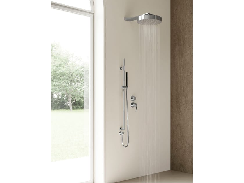 Набор для душа из латуни с душем и ручным душем Rubinetterie Treemme Aurelia ARCH-00051005