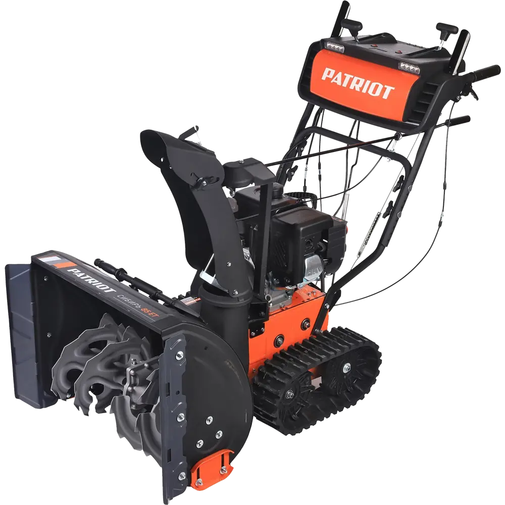 Бензиновый снегоуборщик PATRIOT Сибирь 85ЕТ с электростартером и гусеничным приводом 82022489