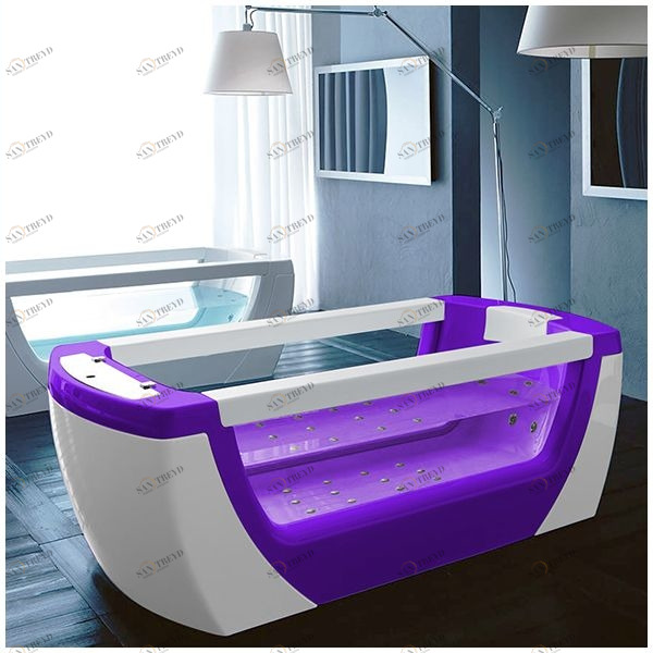 Ванна Gruppo treesse Vision ATC-V138Q-F фиолетовая ATCV138QF