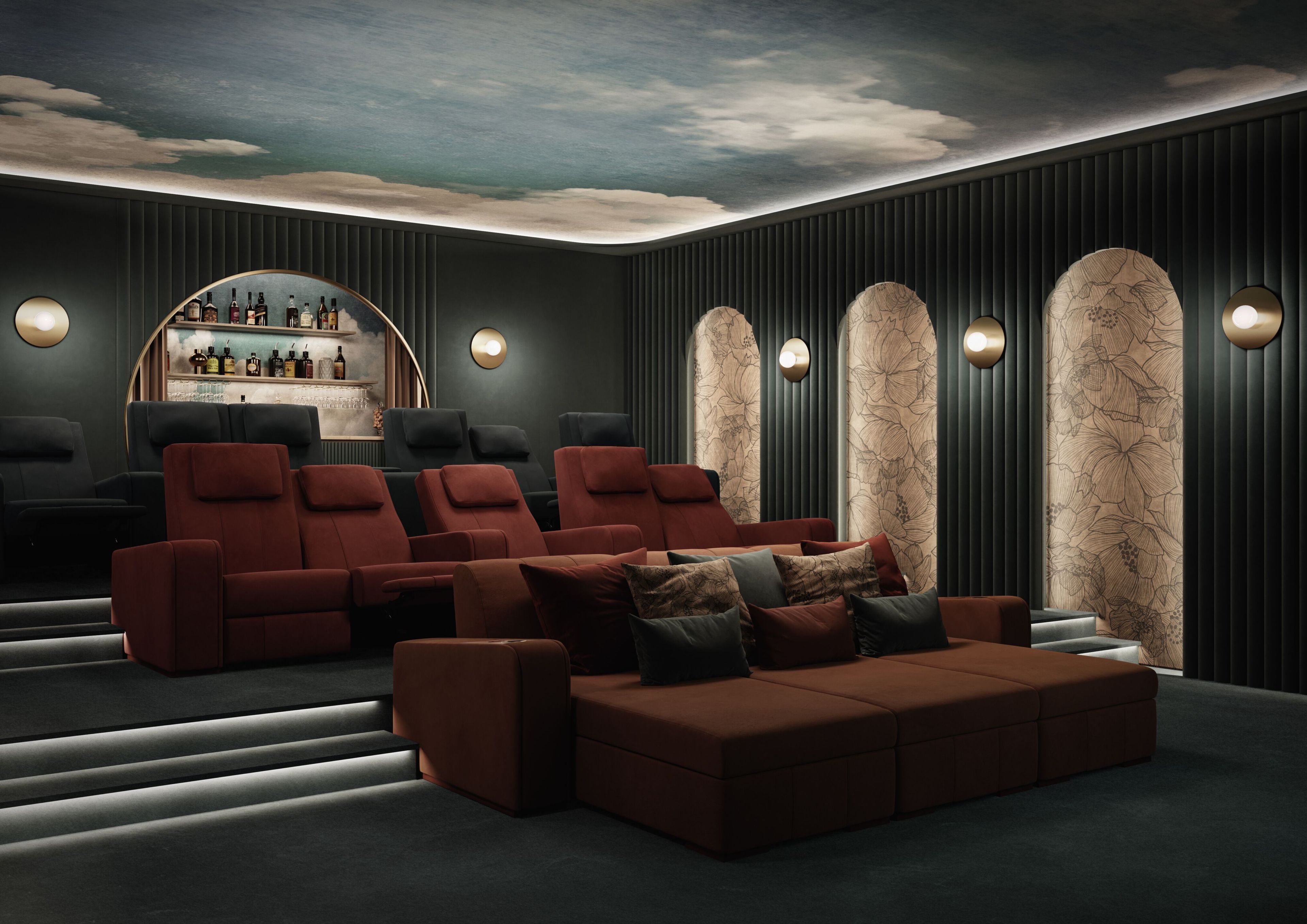 Кресло из нубука с подлокотниками Vismara Design COMFORT ARCH-00009458 - Вид №6