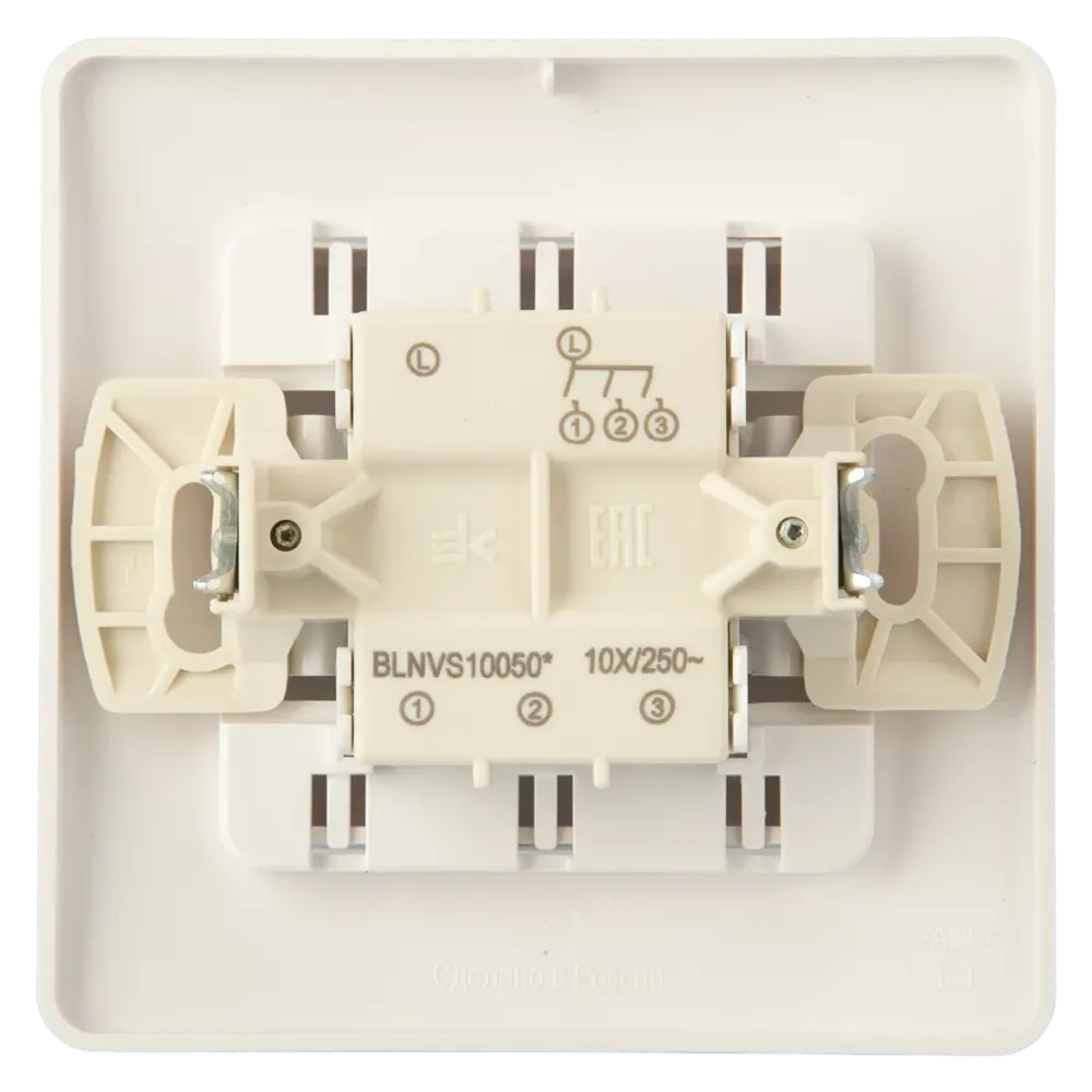 Выключатель SYSTEME ELECTRIC Blanca 3-клавишный белый глянцевый 86728926 STLM-1396926 - Вид №2