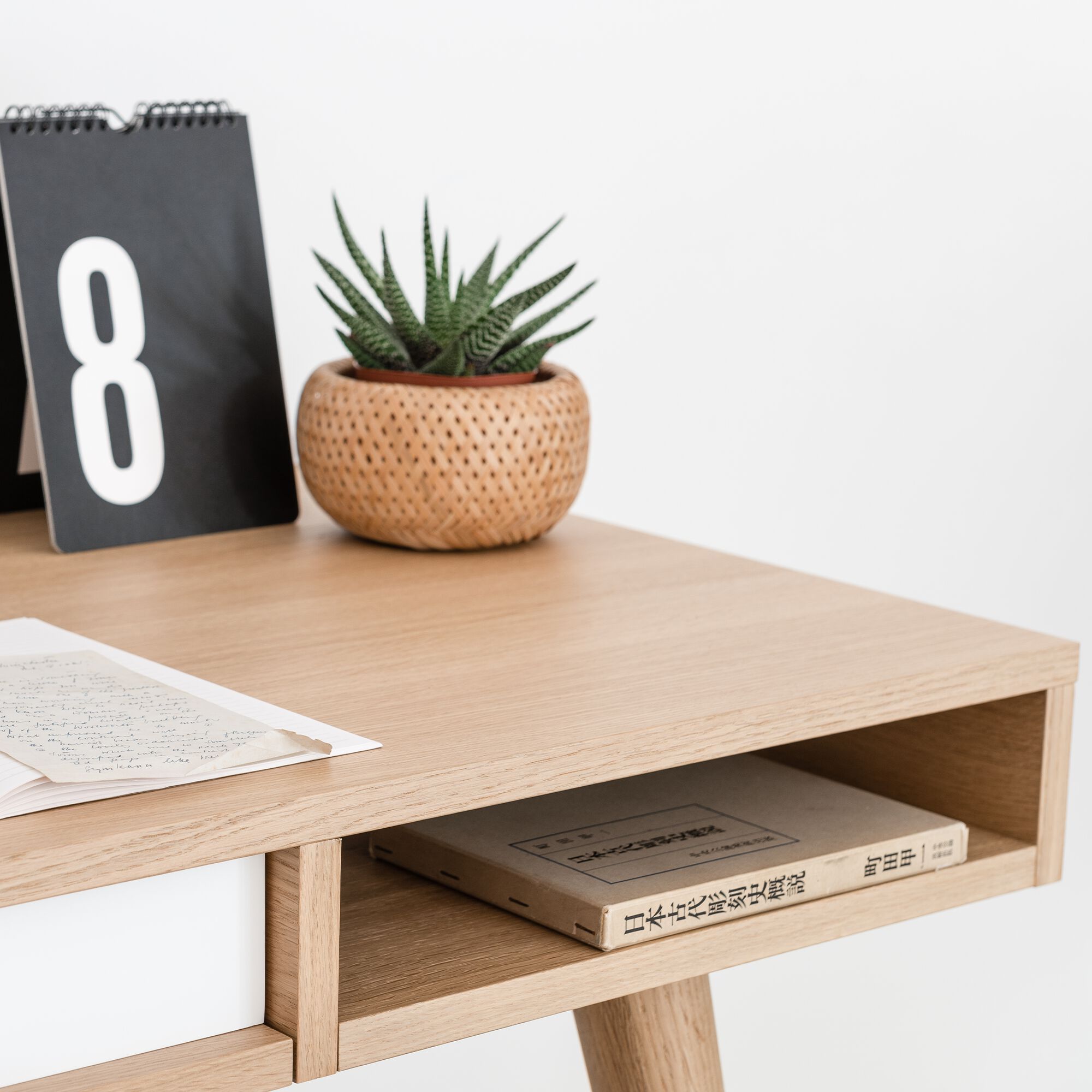 Деревянный прямоугольный стол с ящиками Case CELINE ARCH-00072447 - Вид №11