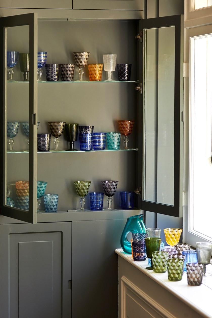 Pols Potten Набор стаканов для воды в пескоструйном стекле  140-230-110  - Вид №2