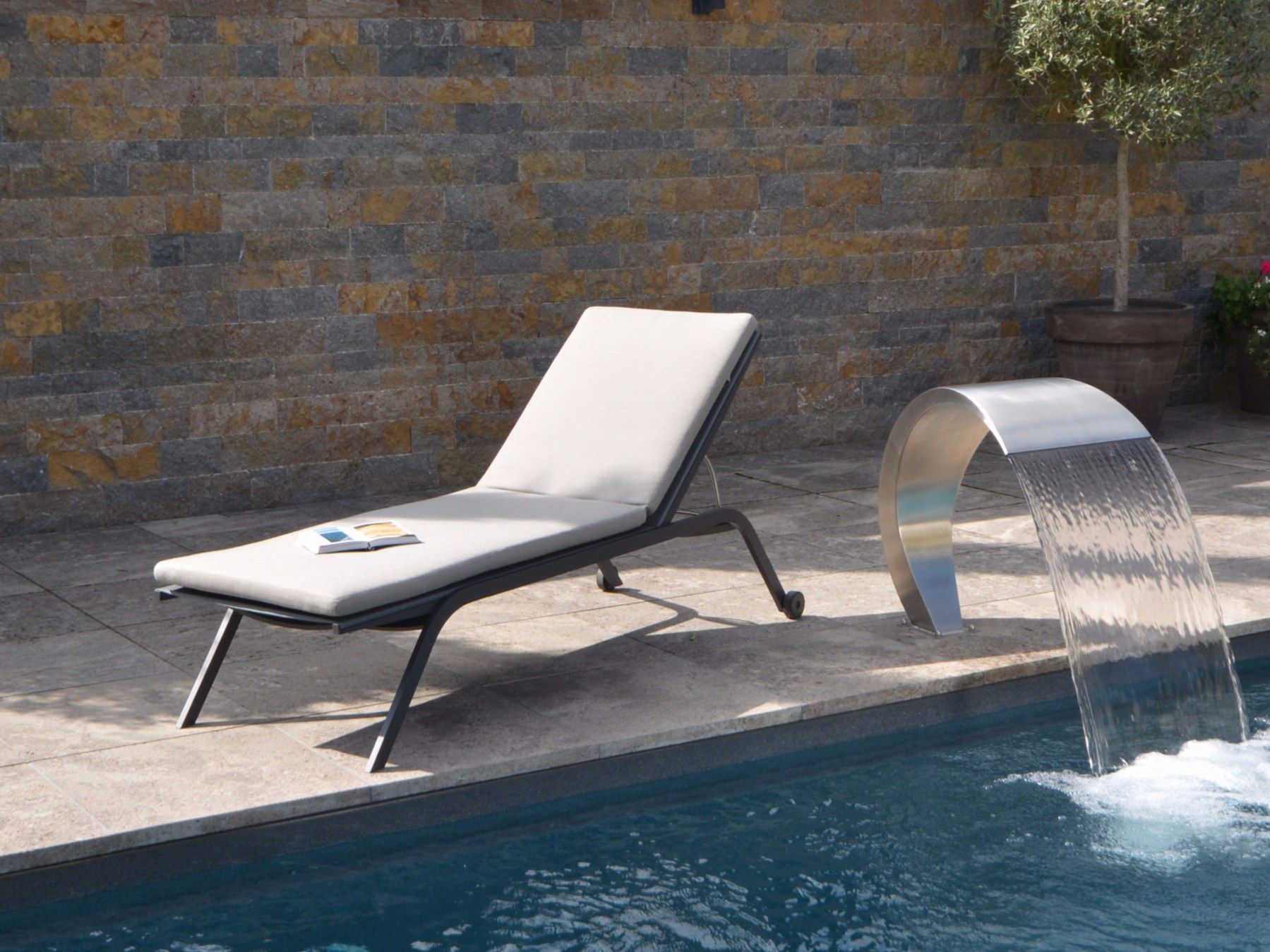 Алюминиевая Садовая кровать с колесами FISCHER MÖBEL Atlantic ARCH-00120113 - Вид №2