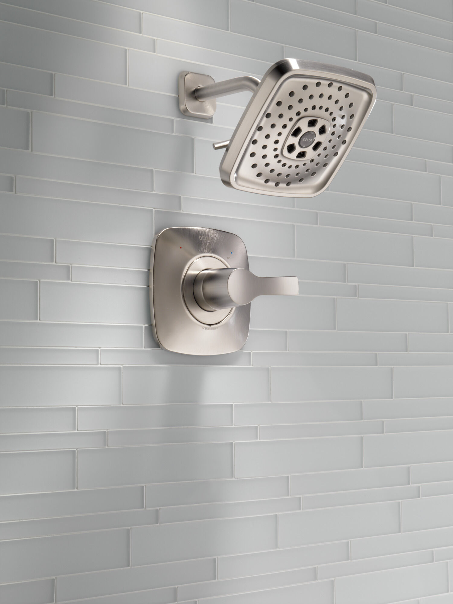 T14252-SS Накладка для душа Monitor® 14 серии H2Okinetic® Delta Faucet Tesla Нержавеющая сталь - Вид №5