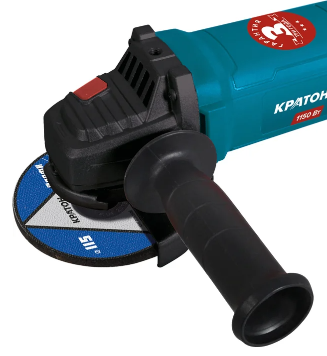 Углошлифовальная машина (УШМ) Кратон AMG-1150-125E 9145727 STDN-0087726 - Вид №2