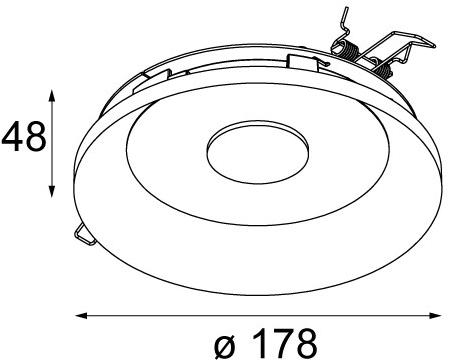 Modular Lighting Instruments Полувстраиваемый потолочный светильник led Kurk sun-id-1364426 - Вид №6