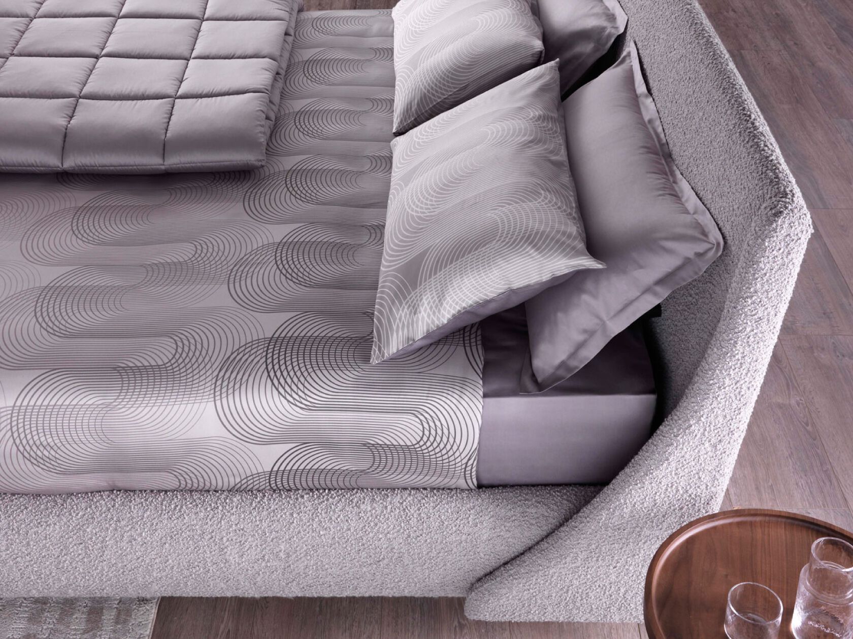 Мягкая кровать из ткани Altrenotti Why Not?! ARCH-00036673 - Вид №2