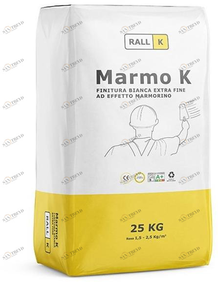 RALLK Экстра тонкая белая отделка с эффектом мрамора sun-id-1431799
