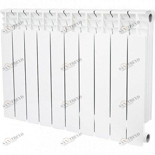 Радиатор STOUT Space 9 секций биметаллический секционный, высота 500мм SRB0310050009