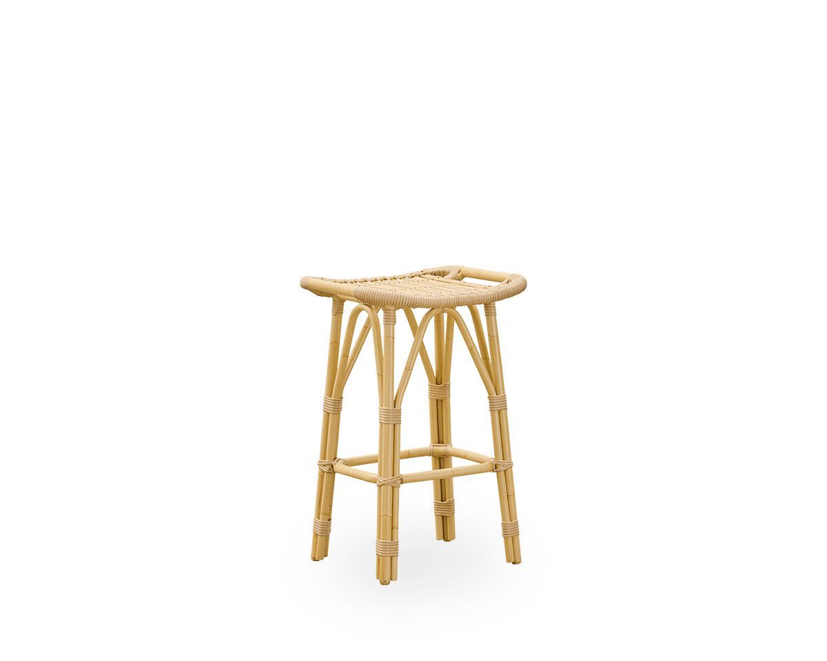 Высокий стул из Алу-ротанга и ArtFibre с подставкой для ног Sika Design Exterior ARCH-00117705 - Вид №3