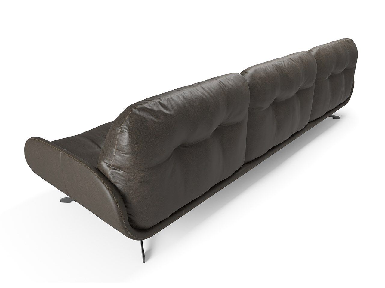 3-местный кожаный диван Borzalino Ayton ARCH-00106302 - Вид №2