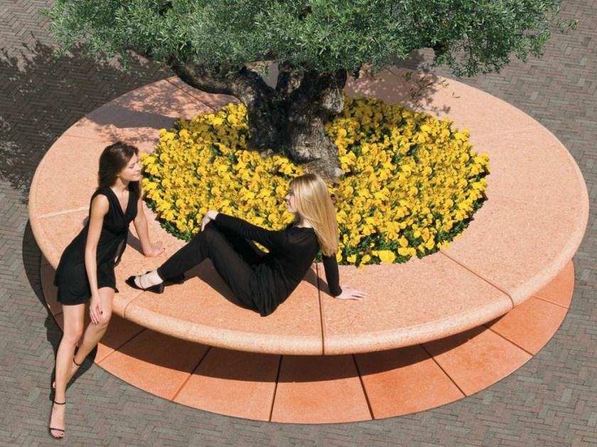 Bellitalia Круглая скамья со встроенной сеялкой sun-id-1351773 - Вид №2