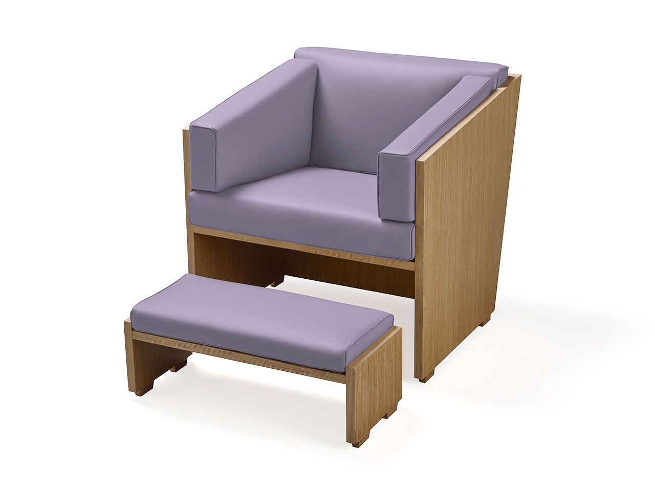 Кресло с подставкой для ног Bottega Ghianda замечательная коллекция 2024 ARCH-00030746