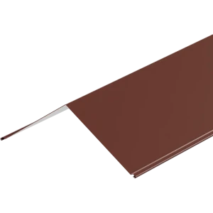 Конек 150x150x2000 мм 0.4 мм RAL 8017 коричневый 86778546 STLM-2101322