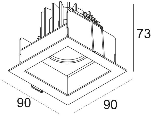 Delta Light Светодиодный точечный светильник для улицы Carree sun-id-1425689 - Вид №10