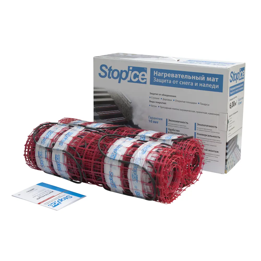 Нагревательный мат Stop Ice 6 м2 1920 Вт STLM-2184316 - Вид №2