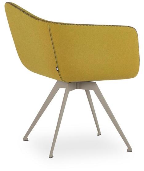 B&T Design Вращающееся кресло из ткани Domino sun-id-1492802 - Вид №2
